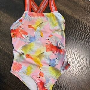 Molo Girls  One Piece Colorful Swimsuit